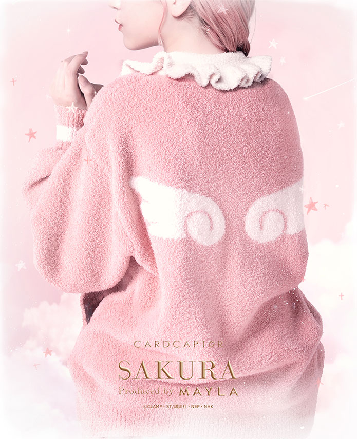 [Pre-order] "Cardcaptor Sakura" x MAYLA Loungewear - Rebonded Rose