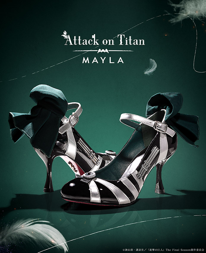 [Pre-order] "Attack on Titan" x MAYLA Iconic Heel ~Scout Corps New Model~ - Levi