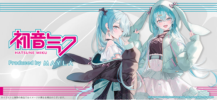 [Pre-order] "Hatsune Miku" x MAYLA Iconic Down Jacket - White