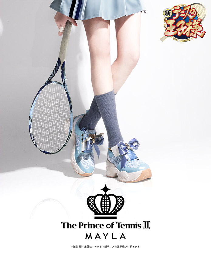 [Pre-order] "New Prince of Tennis" x MAYLA - Iconic Shoe Object Dress Sneakers - Hyoutei Academy Junior High School