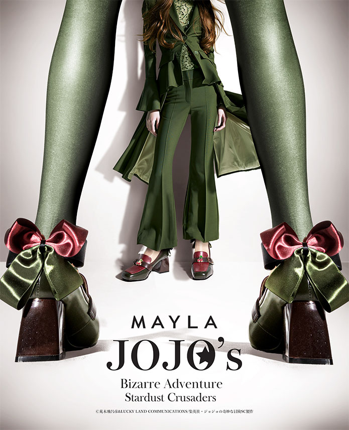 [Pre-order] "JOJO'S BIZARRE ADVENTURE Stardust Crusaders" x MAYLA Iconic Pumps/ Heels - Noriaki Kakyoin