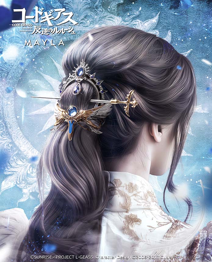 [Pre-order] "Code Geass Lelouch of the Rebellion" x MAYLA - Iconic Hair Object Majeste + Hairpin
