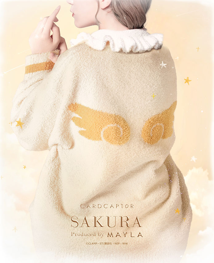 [Pre-order] "Cardcaptor Sakura" x MAYLA Loungewear - Angel Crown