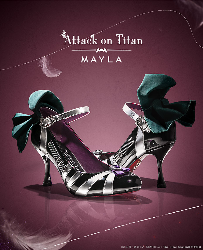 [Pre-order] "Attack on Titan" x MAYLA Iconic Heel ~Scout Corps New Model~ - Hange Zoe