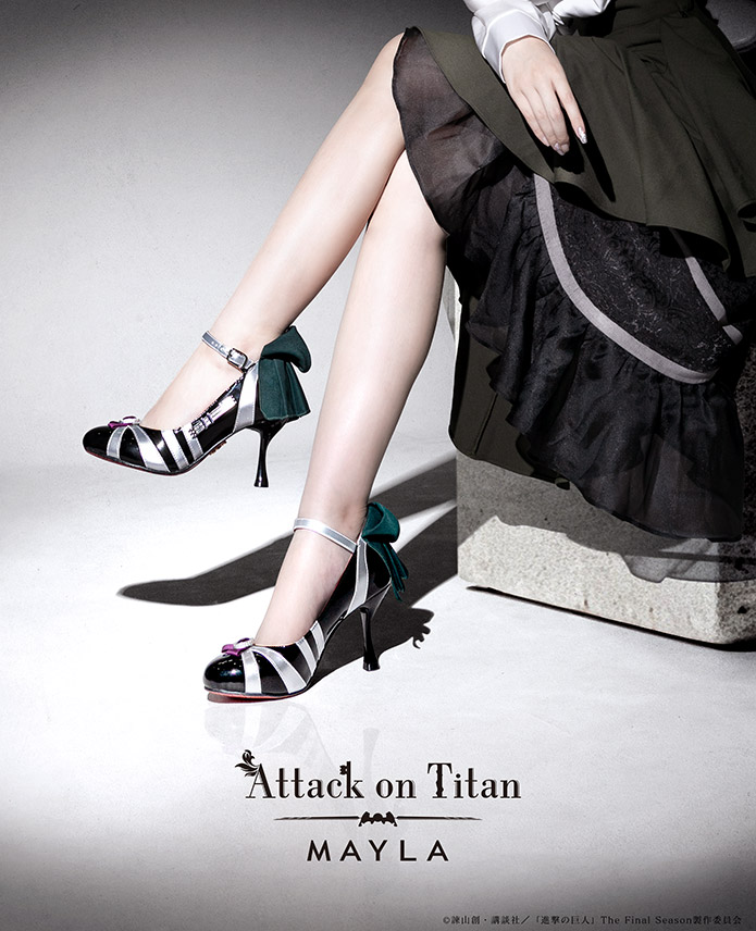 [Pre-order] "Attack on Titan" x MAYLA Iconic Heel ~Scout Corps New Model~ - Hange Zoe