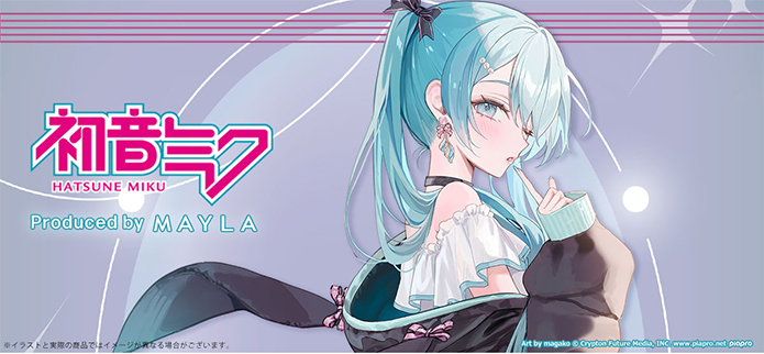[Pre-order] "Hatsune Miku" x MAYLA Iconic Down Jacket - Black