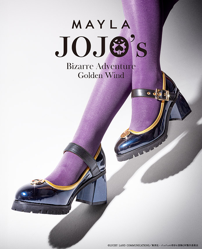 [Pre-order] "JOJO'S BIZARRE ADVENTURE GOLDEN WIND" x MAYLA Iconic Pumps ～ OFF ver. ～ - Leone Abbacchio