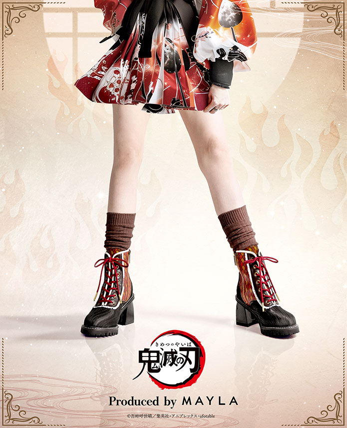[Pre-order] "Demon Slayer: Kimetsu no Yaiba" x MAYLA Iconic Boots - Kyojuro Rengoku