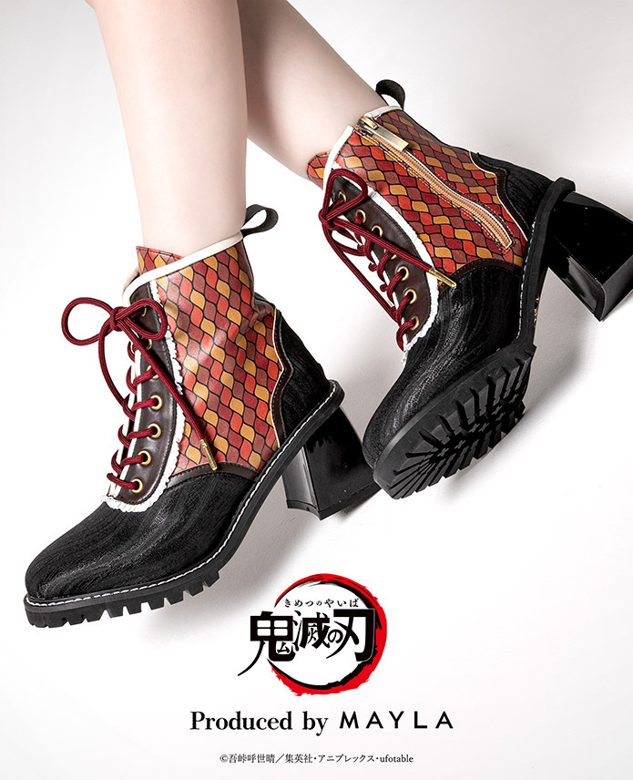 [Pre-order] "Demon Slayer: Kimetsu no Yaiba" x MAYLA Iconic Boots - Kyojuro Rengoku
