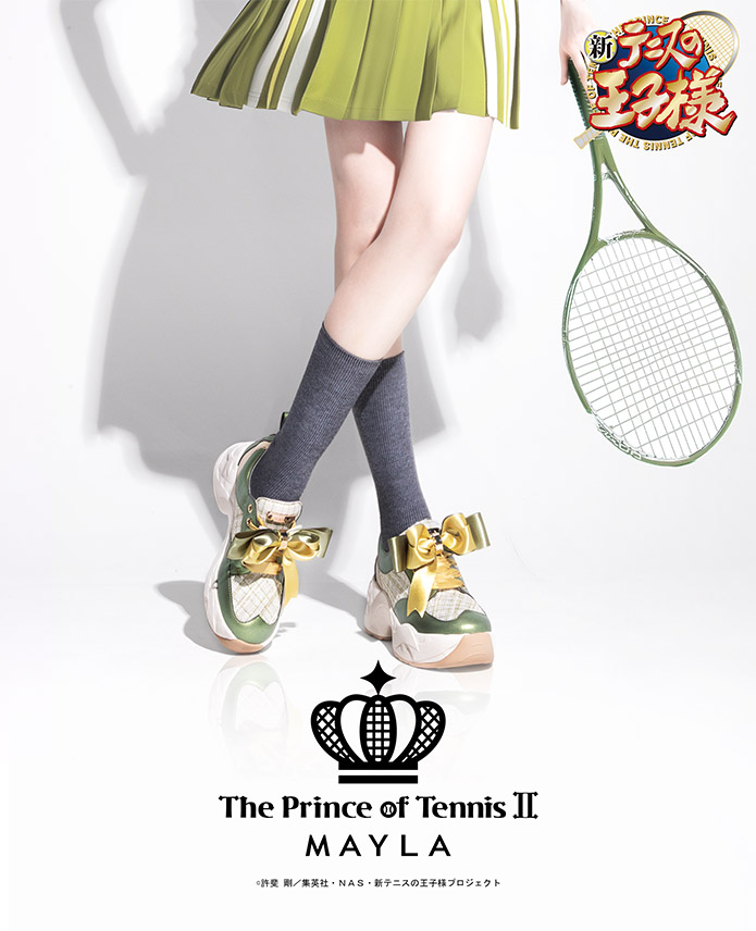[Pre-order] "New Prince of Tennis" x MAYLA - Iconic Shoe Object Dress Sneakers - Shitenhoji Junior High School