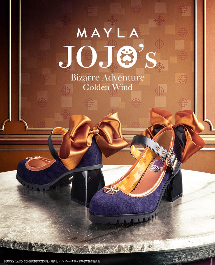 [Pre-order] "JOJO'S BIZARRE ADVENTURE GOLDEN WIND" x MAYLA Iconic Pumps ～ ON ver. ～ - Narancia Ghirga