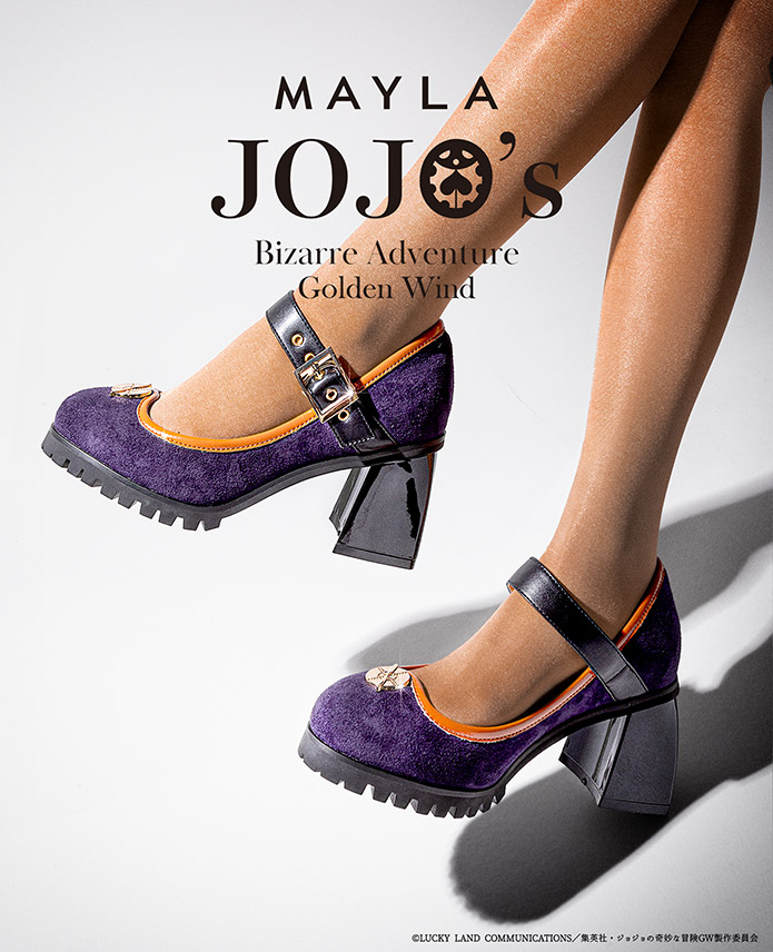 [Pre-order] "JOJO'S BIZARRE ADVENTURE GOLDEN WIND" x MAYLA Iconic Pumps ～ OFF ver. ～ - Narancia Ghirga