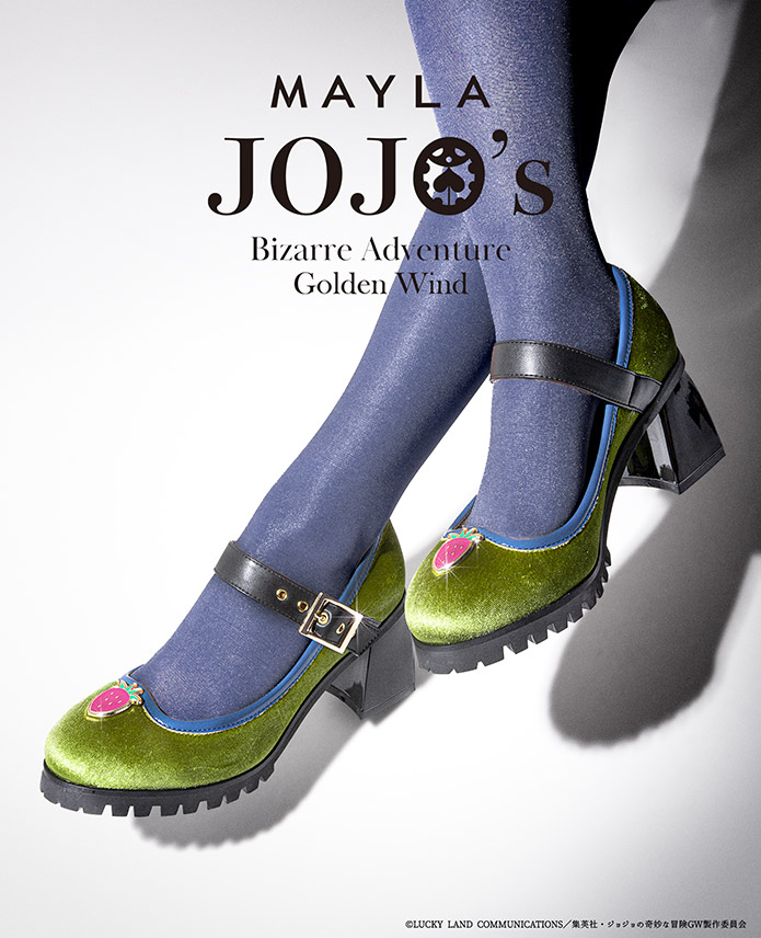 [Pre-order] "JOJO'S BIZARRE ADVENTURE GOLDEN WIND" x MAYLA Iconic Pumps ～ OFF ver. ～ - Panna Cotta Fugo