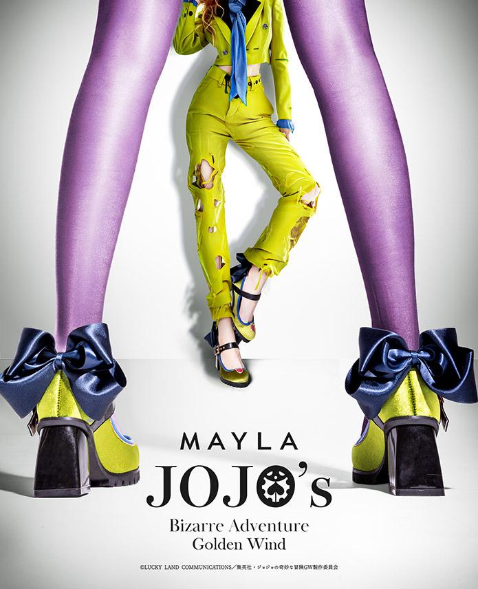 [Pre-order] "JOJO'S BIZARRE ADVENTURE GOLDEN WIND" x MAYLA Iconic Pumps ～ ON ver. ～ - Panna Cotta Fugo