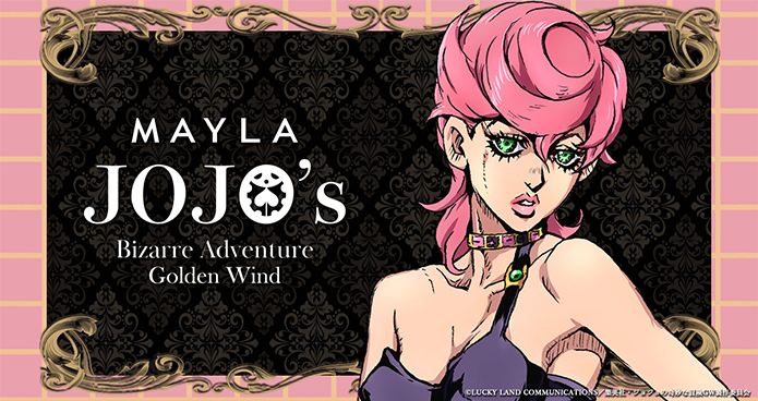 [Pre-order] "JOJO'S BIZARRE ADVENTURE GOLDEN WIND" x MAYLA Iconic Pumps ～ ON ver. ～ - Trish Una