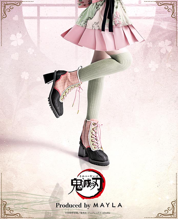 [Pre-order] "Demon Slayer: Kimetsu no Yaiba" x MAYLA Iconic Boots - Mitsuri Kanroji
