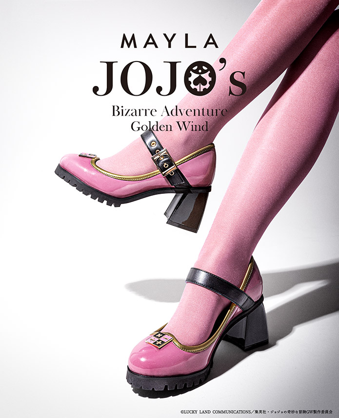[Pre-order] "JOJO'S BIZARRE ADVENTURE GOLDEN WIND" x MAYLA Iconic Pumps ～ OFF ver. ～ - Trish Una