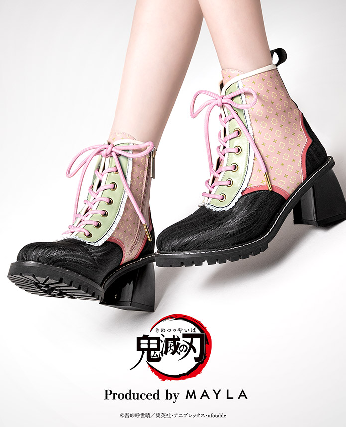 [Pre-order] "Demon Slayer: Kimetsu no Yaiba" x MAYLA Iconic Boots - Mitsuri Kanroji