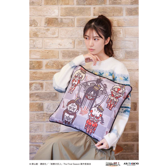 [Pre-order] "Attack on Titan The Final Season" Chess Character Cushion