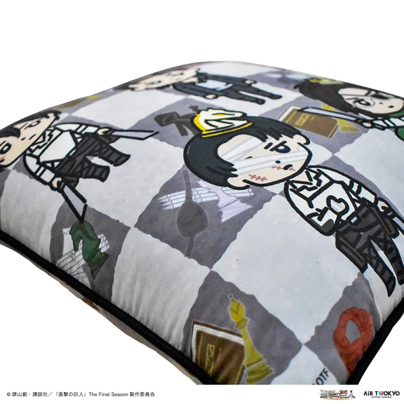 [Pre-order] "Attack on Titan The Final Season" Chess Character Cushion