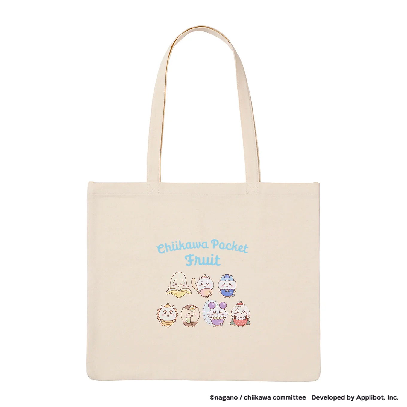 [Pre-order] "Chiikawa" Chiikawa Pocket Fruit Tote Bag