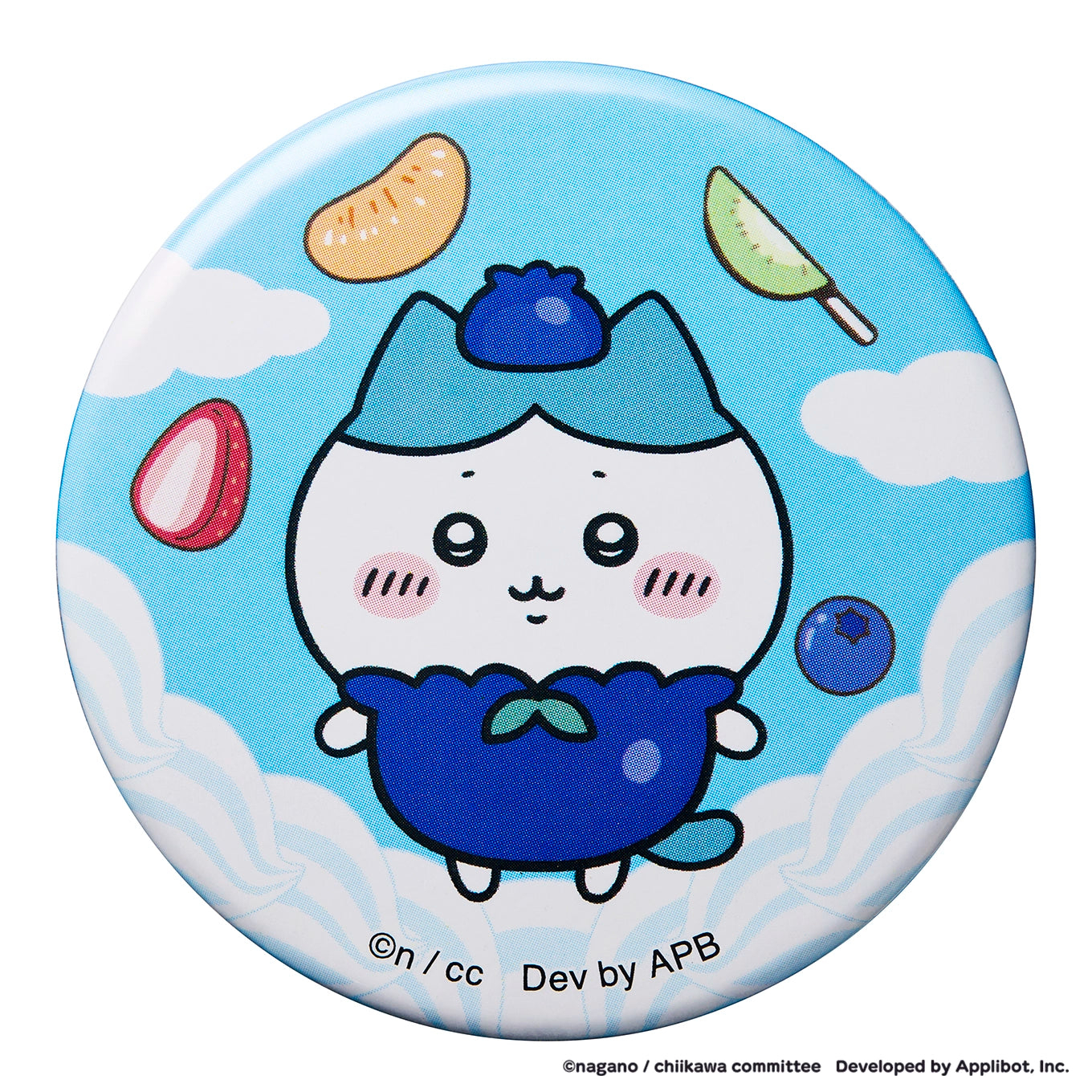 [Pre-order] "Chiikawa" Chiikawa Pocket Fruit Trading Can Badge