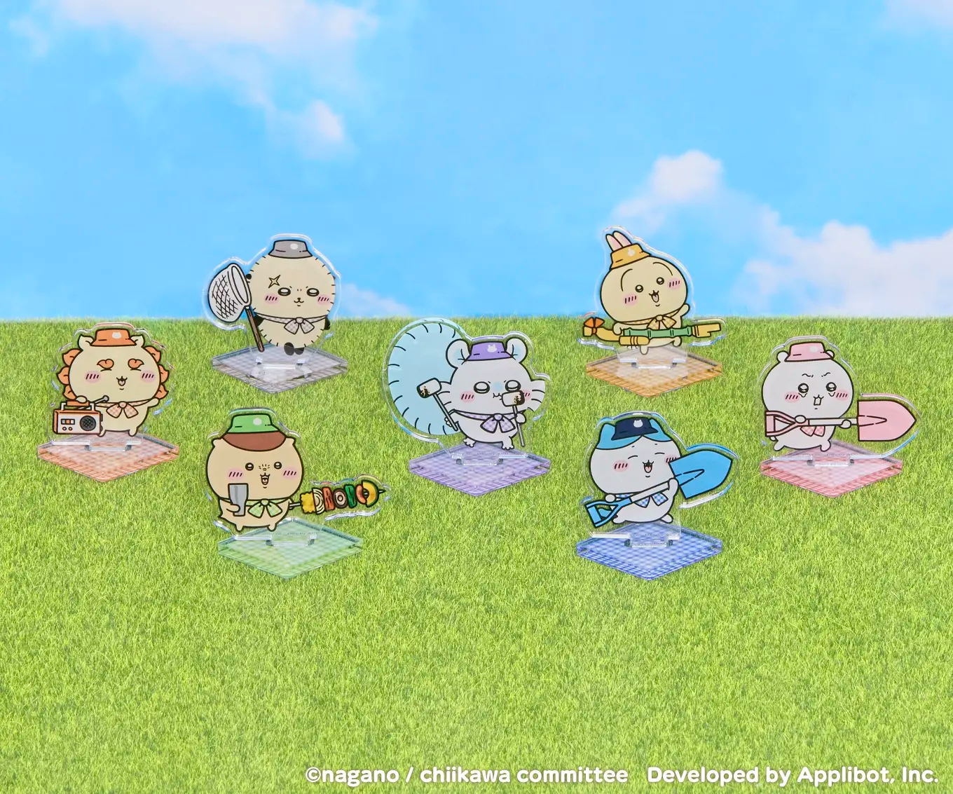 [Pre-order] "Chiikawa" Chiikawa Pocket Pinic Trading Acrylic stand