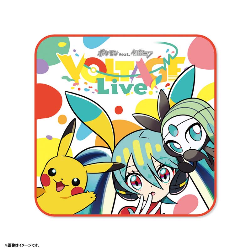 [Pre-order] Pokemon feat. Hatsune Miku PokéMiku Voltage Live - Mini towel