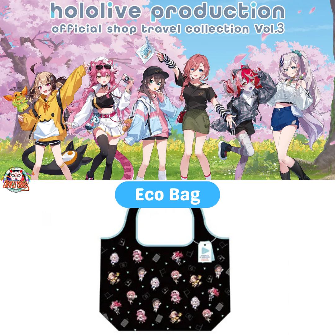 [Pre-order] hololive production OFFICIAL SHOP Travel Collection Vol.3 - Eco Bag