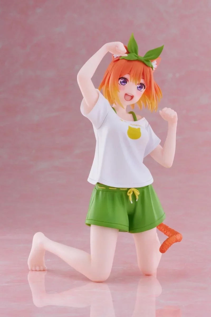 [Pre-order] Taito Prize "The Quintessential Quintuplets ∬" Desktop Cute Figure Yotsuba Nakano -Cat Roomwear Ver.-