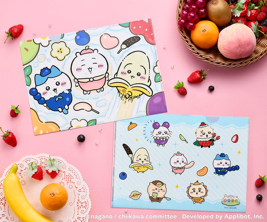 [Pre-order] "Chiikawa" Chiikawa Pocket Fruit A4 Clear File