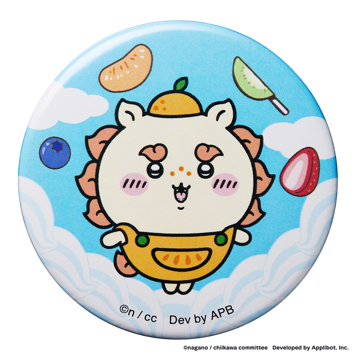 [Pre-order] "Chiikawa" Chiikawa Pocket Fruit Trading Can Badge