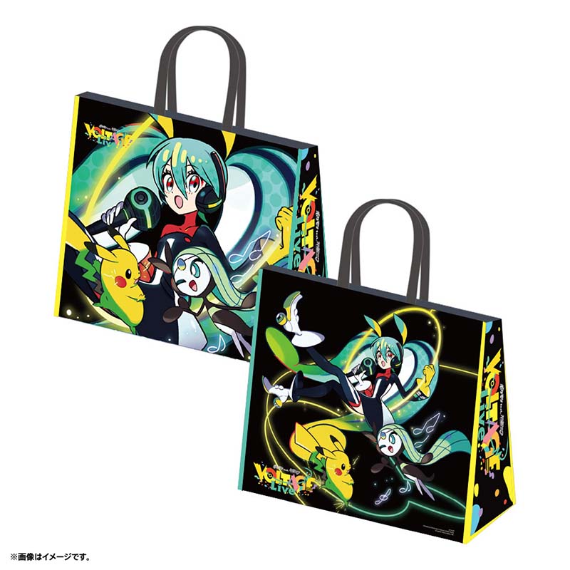 [Pre-order] Pokemon feat. Hatsune Miku PokéMiku Voltage Live - Shopper / Shopping Bag