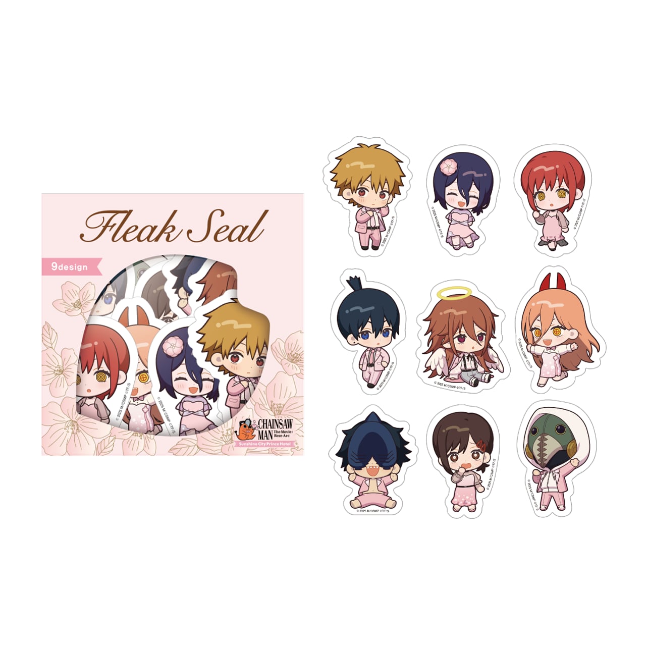 [Pre-order] "Chainsaw Man The Movie: Reze Arc" Sunshine City Prince Hotel - Flake-style stickers