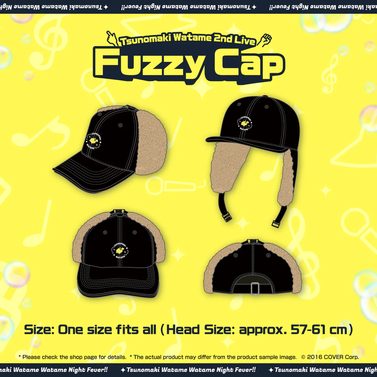 [Pre-order] Tsunomaki Watame 2nd Live "Watame Night Fever!! in TOKYO GARDEN THEATER" Concert Merchandise