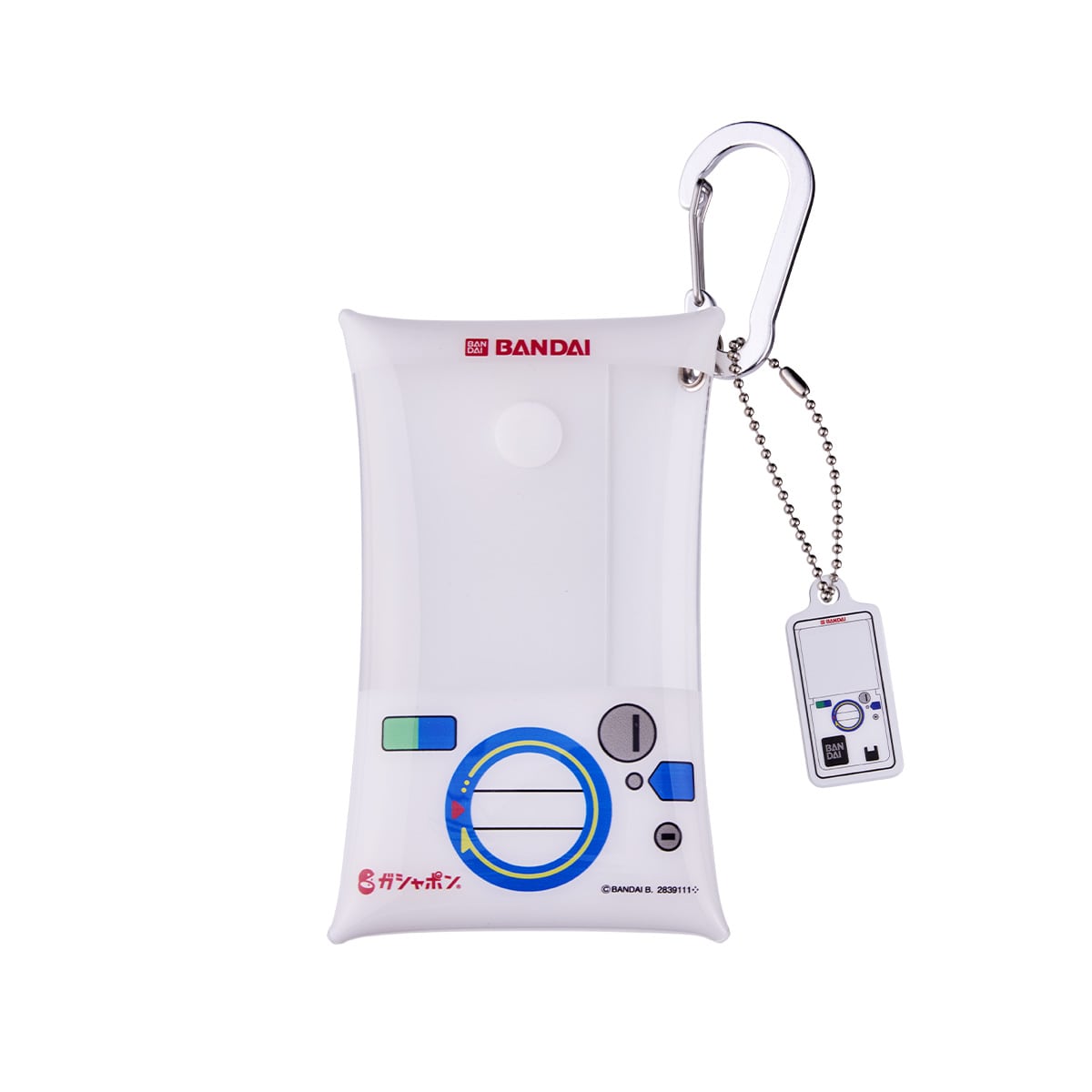 [Pre-order] BANDAI NAMCO Official Gashapon Clear Case with Charm for Gashapon Activities