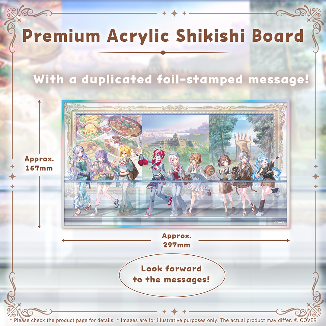 Premium Acrylic Shikishi Board gallery (EN)