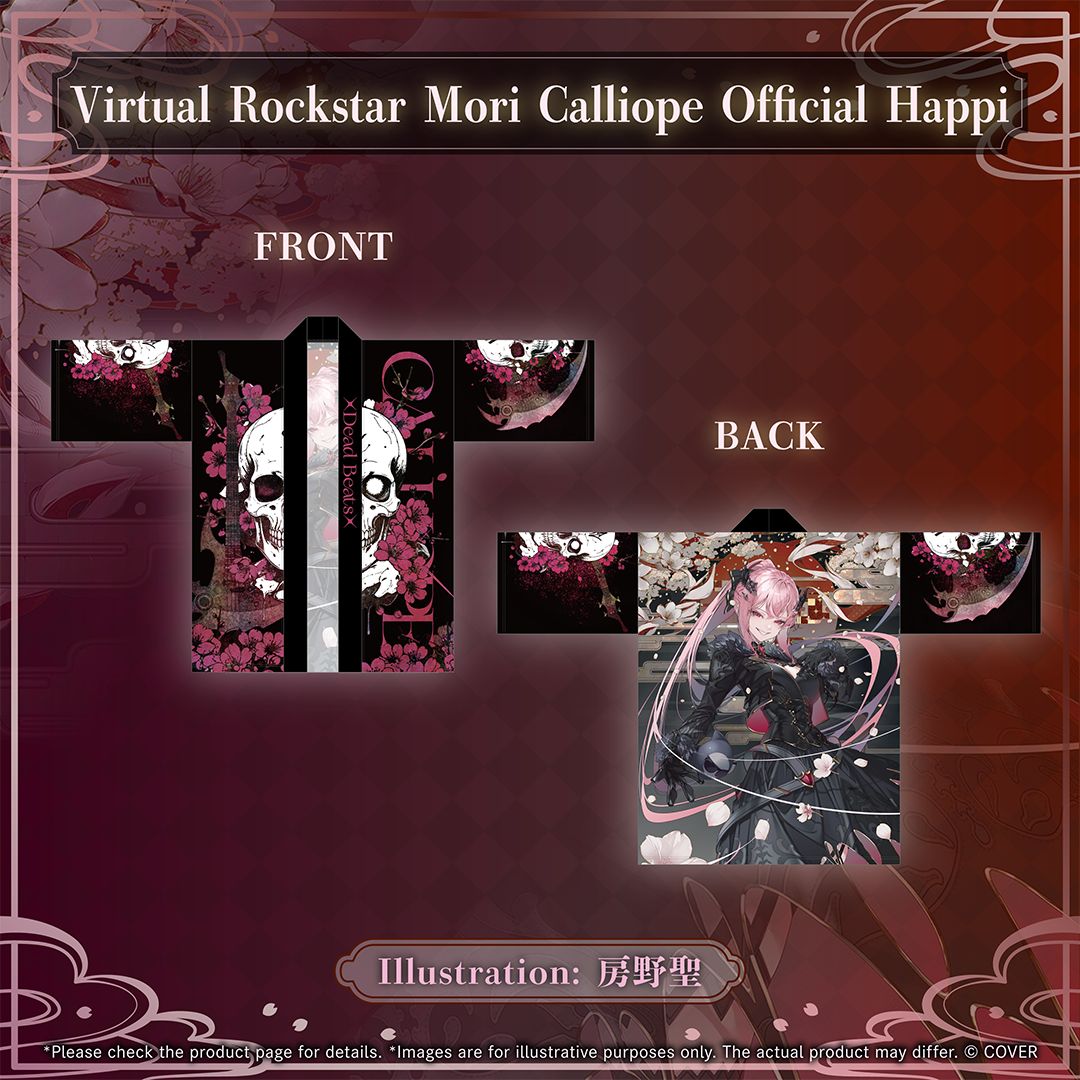 Virtual Rockstar Mori Calliope Official Happi gallery (EN)