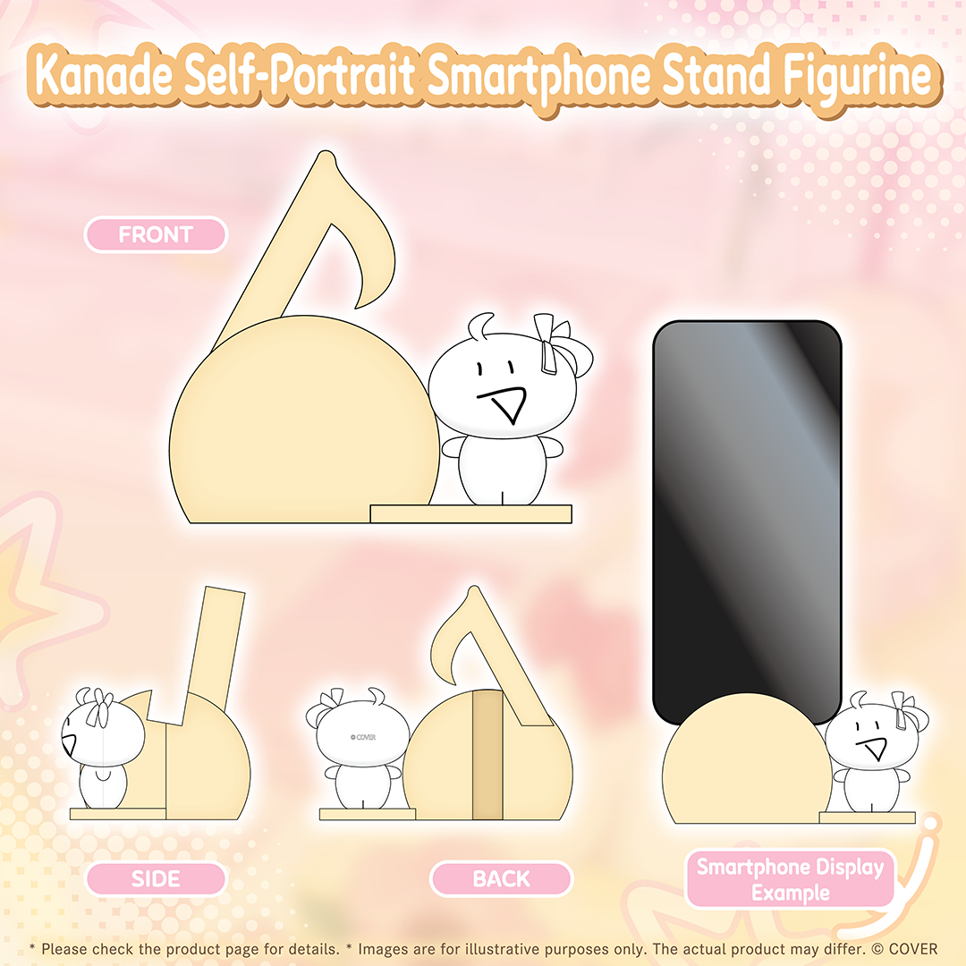 Kanade Self-Portrait Smartphone Stand Figurine (EN)