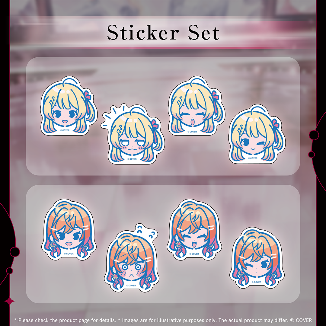 Sticker Set Ichijou Ririka gallery (EN)