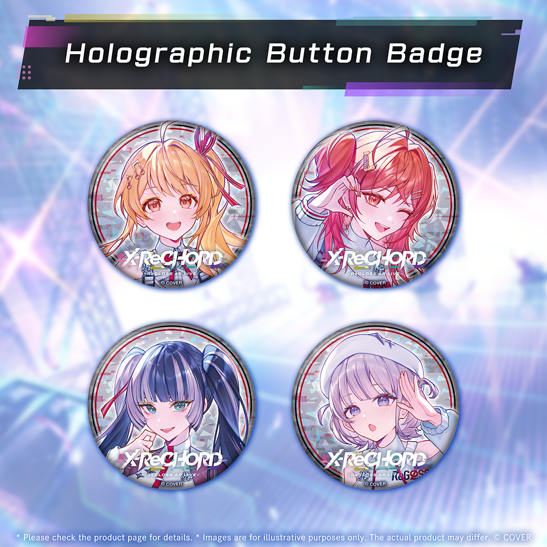 Holographic Button Badge Todoroki Hajime gallery (EN)