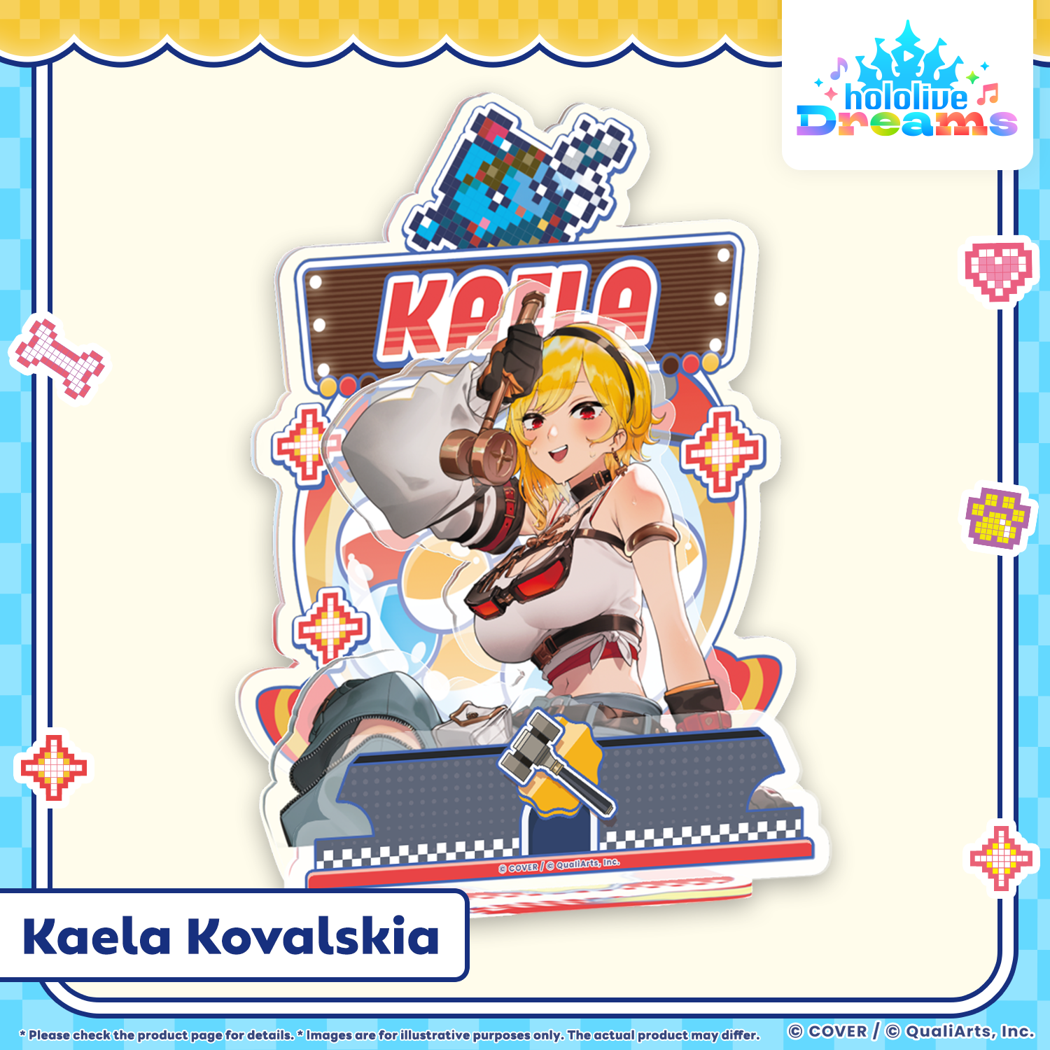 Acrylic Diorama Stand Kaela Kovalskia Mega Sphere ver. (EN)
