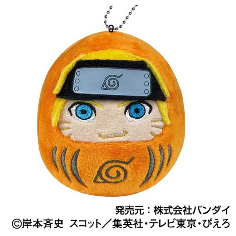 [Pre-order] "Naruto Shippuden" Koro Koro Daruma Mascot Plush - Naruto Uzumaki