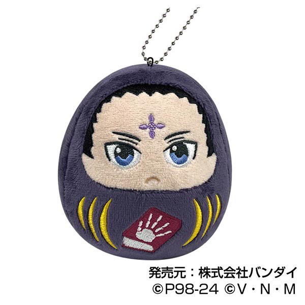 [Pre-order] "Hunter x Hunter" Koro Koro Daruma Mascot Plush - Chrollo