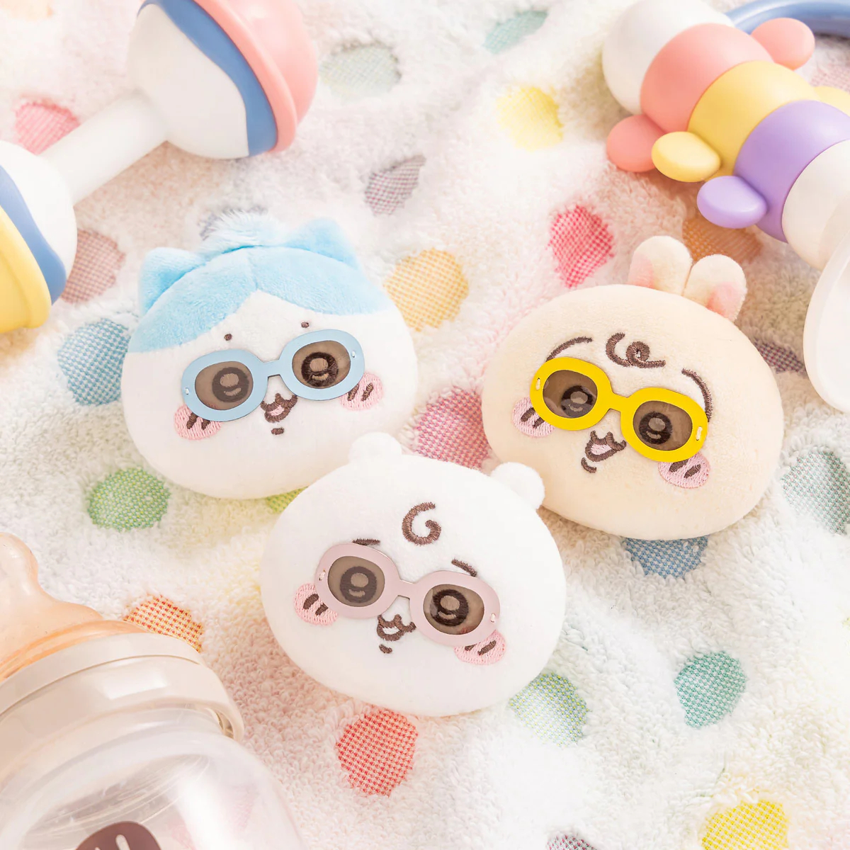 [Pre-order] "Chiikawa" Chiikawa Baby Vol. 2 - Face Plush Badge Set of 3
