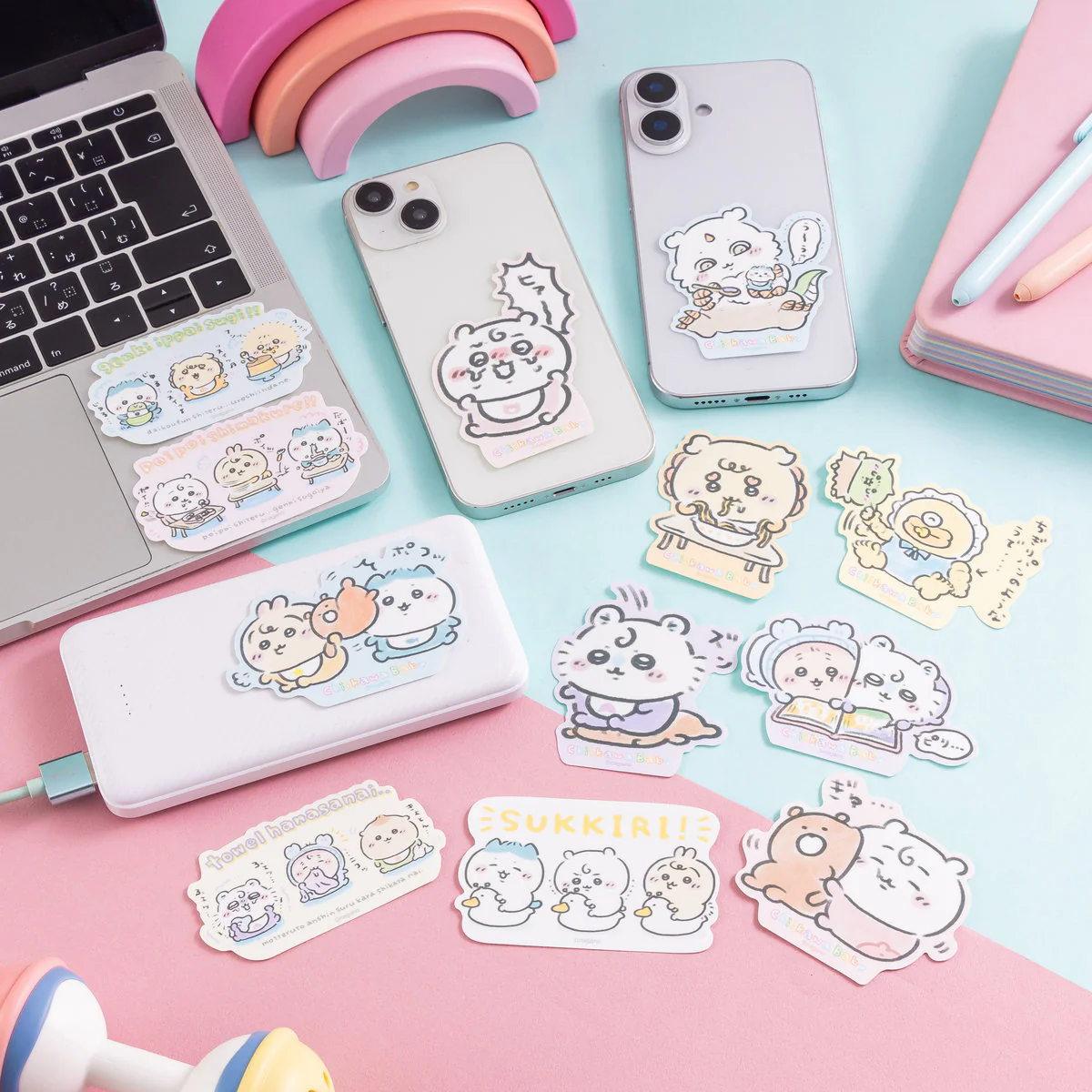 [Pre-order] "Chiikawa" Chiikawa Baby - Stickers that can be stick on smartphone - Chiikawa Crying