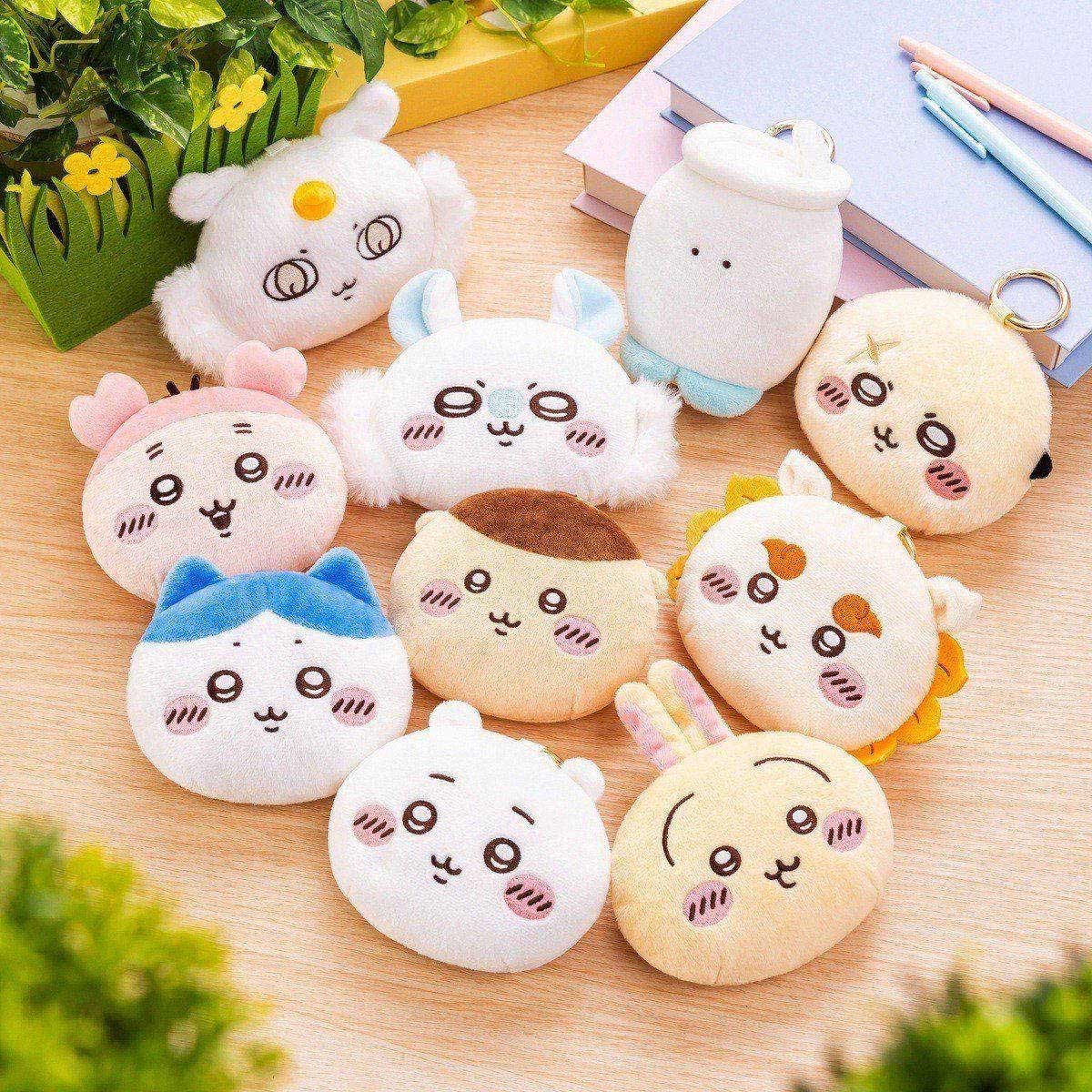 [Pre-order] "Chiikawa" Face Mascot with Eco Bag - Muchauman むちゃうマン