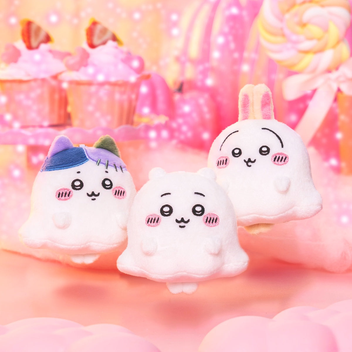[Pre-order] Chiikawa Chiikawa Park Mini Mascot Keyring (Ghost Usagi)