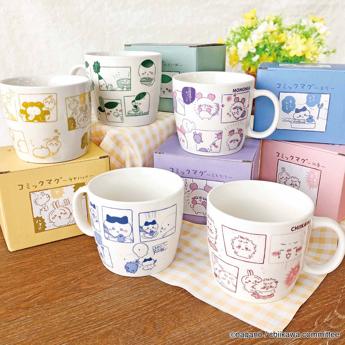 [Pre-order] "Chiikawa" Chiikawa Comic Mug - Kurimanju