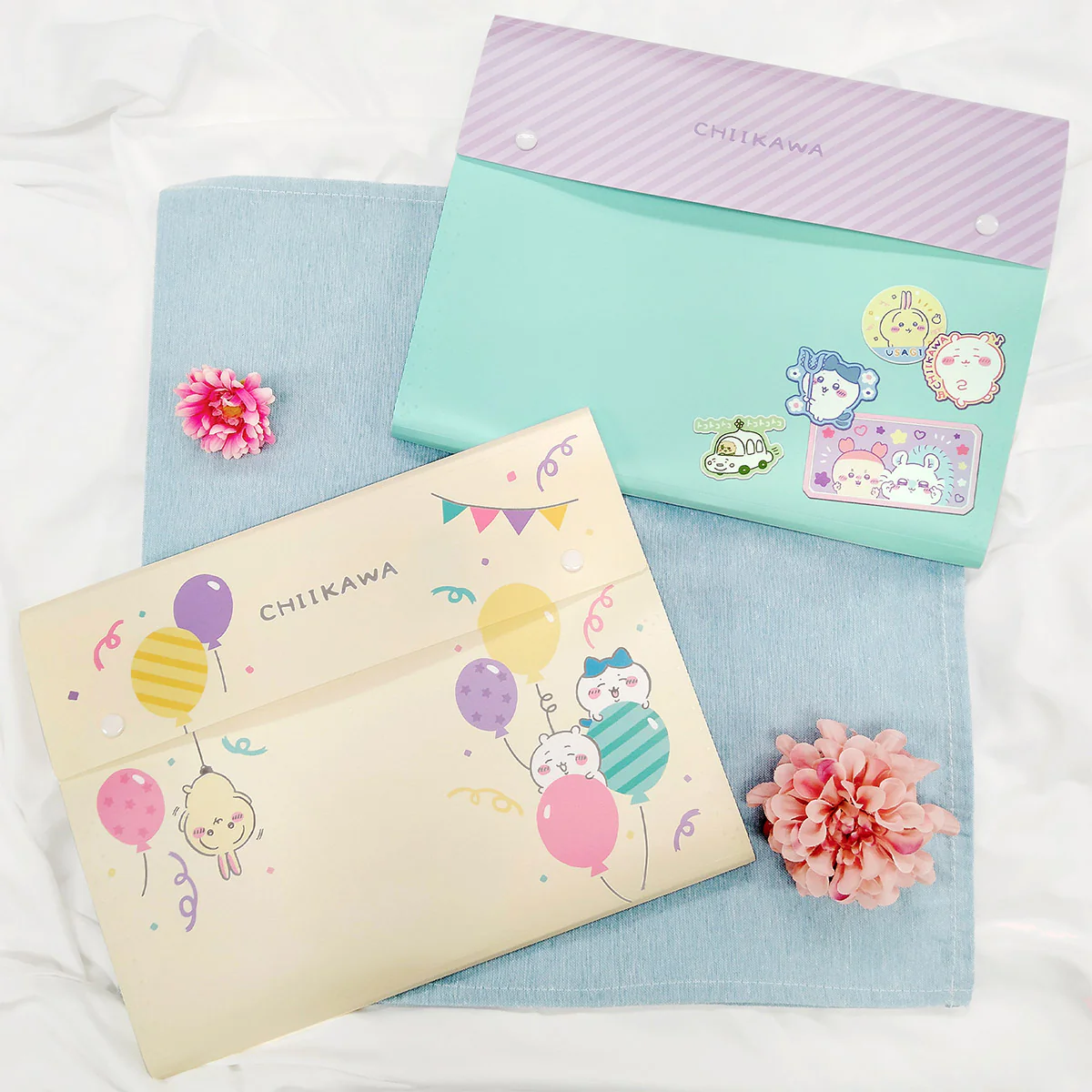 [Pre-order] "Chiikawa" Multi-Pocket Clear File (Patch Style)